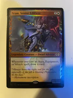Sram, Senior Edificer (6/204) March of the Machine Multiverse Legends NM FOIL - Image 1