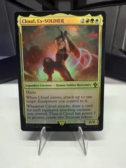 Cloud, Ex-SOLDIER (Surge Foil) Commander: Final Fantasy Foil - Image 1