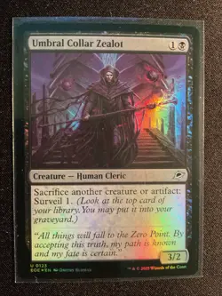 MTG Edge of Eternities - Umbral Collar Zealot Foil 0123 Near Mint - Image 1