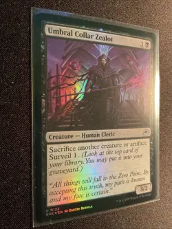 MTG Edge of Eternities - Umbral Collar Zealot Foil 0123 Near Mint - Image 2
