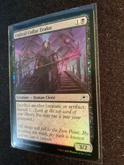 MTG Edge of Eternities - Umbral Collar Zealot Foil 0123 Near Mint - Image 3