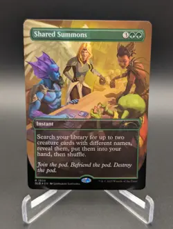 Shared Summons (Rainbow Foil) Secret Lair Drop Foil - Image 1