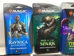Magic The Gathering THEME BOOSTERS LOT- X8 mixed theme boosters in box CM8122 - Image 5