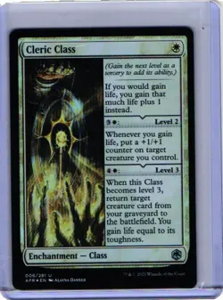 Cleric Class #6 (Foil) (NM) Forgotten Realms AFR Magic MTG - Image 1