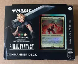 MtG Final Fantasy VII 7 Commander Deck Limit Break NEW/SEALED - US SELLER - Image 1