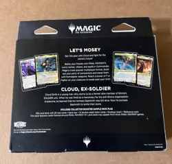 MtG Final Fantasy VII 7 Commander Deck Limit Break NEW/SEALED - US SELLER - Image 2