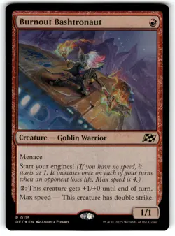 FOIL Burnout Bashtronaut #115 Aetherdrift - Image 1