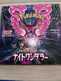 US Seller Pokemon Night Wanderer Booster Box sv6a Japanese NEW w/shrink - Image 1