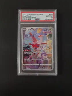 2022 Pokemon Japanese VSTAR Universe Latias 195/172 Full Art AR PSA 10 GEM MINT - Image 1