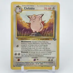 Pokemon TCG - Clefable 17/64 Jungle Rare WOTC 1999 - HP - Image 1