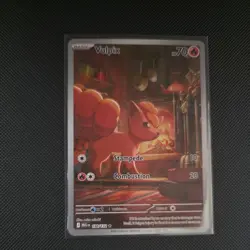 Pokemon Mega Evolution Vulpix IR 138/132 NM Pack Fresh English - Image 1