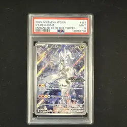 N's Reshiram 167/159 Sv09: Journey Together PSA 9 Illustration Rare Pokemon JTG - Image 1