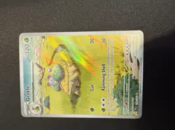 Pokemon Grotle TCG Holo Rare Illustration Temporal Forces 164/162 Mint Condition - Image 1