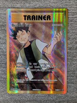 Pokemon TCG Brock's Grit (Full Art) 107/108 Evolutions Holo - P012 - Image 1