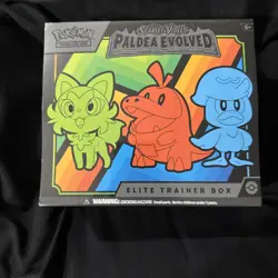 Pokemon TCG Scarlet & Violet Paldea Evolved Elite Trainer Box ETB Factory Sealed - Image 1