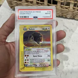 Pokemon TCG Golem Crystal Skyridge Holo #148/144 PSA 8 - Image 1