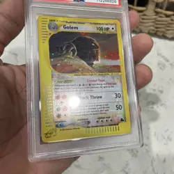 Pokemon TCG Golem Crystal Skyridge Holo #148/144 PSA 8 - Image 5