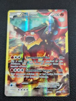 Pokemon TCG Volcanion XY XY185 Holo Promo Promo MP Special Art Rare PSA - Image 1