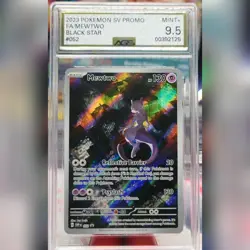 AGS 9.5 Mewtwo Black Star Promo #52 Pokemon 151 ENGLISH 2023 - Image 1