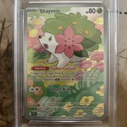 PSA 10 GEM 2025 POKEMON DRI-EN DESTINED RIVALS #185 SHAYMIN ILLUSTRATION RARE - Image 1