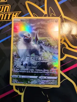 Pokemon TCG Absol Crown Zenith: Galarian Gallery GG16/GG70 Holo Holo Rare - Image 1
