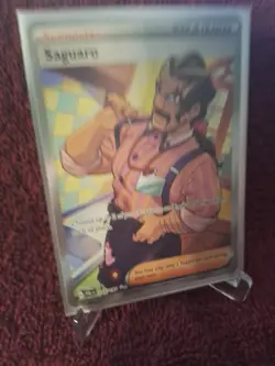Pokemon S&V Paldea Evolved Saguaro Full Art 255/193 Ultra Rare- NM - Image 3
