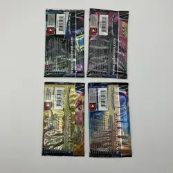 Pokemon Sun & Moon Team Up Sealed Booster Pack Art Set - 4 Booster Packs - Image 2