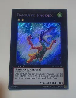 Yu-Gi-Oh! Daigusto Phoenix HA06-EN054 Secret Rare 1st Edition - Image 1