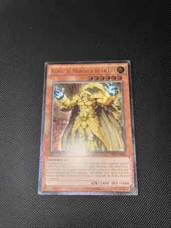 Kuraz The Light Monarch *Euro / Spain* OP02-EN002 Ultimate Rare (UTR) LP/NM - Image 2