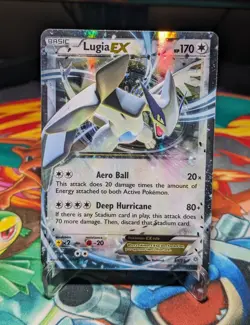 Pokemon Lugia-EX Holo Rare TCG Card Ancient Origins 68/98 - Image 1