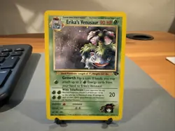 Pokemon TCG Erika's Venusaur Gym Challenge Holo Card 4/132 Unlimited Rare - Image 1