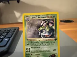 Pokemon TCG Erika's Venusaur Gym Challenge Holo Card 4/132 Unlimited Rare - Image 2
