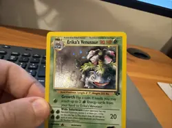 Pokemon TCG Erika's Venusaur Gym Challenge Holo Card 4/132 Unlimited Rare - Image 5
