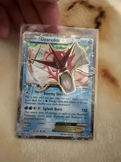 Pokemon Gyarados EX TCG Holo Rare Black Star Promo Card XY106 - Image 1
