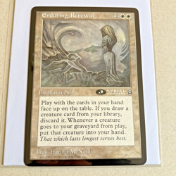 MTG Magic The Gathering - Enduring Renewal - Oversized 6x9 Spring Season Card - Image 1