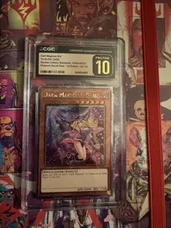 Dark Magician Girl Platinum Secret Rare Card RA04-EN107 - Image 1