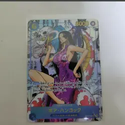 Boa Hancock Comic Parallel Manga Alt Art ONE PIECE Card Japan used - Image 1
