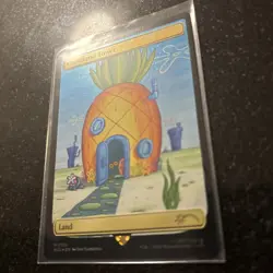 NM Command Tower 7012 Rainbow Foil MTG x SpongeBob Secret Lair Rare Bonus Card - Image 3