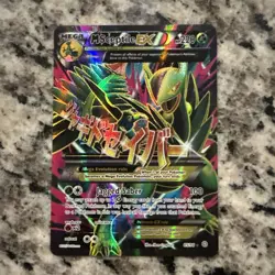 Pokemon Mega Sceptile EX TCG Full Art Ultra Rare Card Ancient Origins 85/98 NM - Image 1