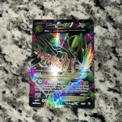 Pokemon Mega Sceptile EX TCG Full Art Ultra Rare Card Ancient Origins 85/98 NM - Image 2