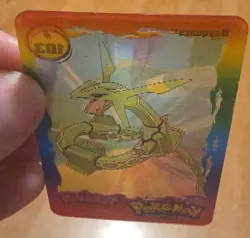 Pokemon Advanced Panini Lenticular Action Card 103 Rayquaza - Image 2