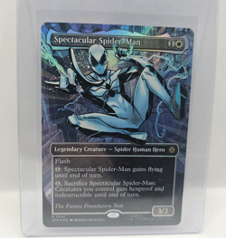 Spectacular Spider-Man NM Textured Foil #241 MTG (The Future Foundation Suit) - Image 1
