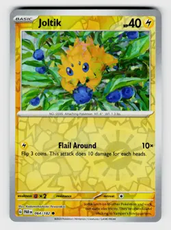 MTG, SV04: Paradox Rift, Joltik -, reverseHolo, No.064/182, Common Lightning - Image 1