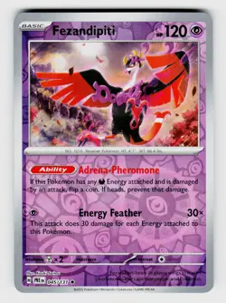 MTG, SV: Prismatic Evolutions, Fezandipiti, reverseHolo, No.045/131, Rare Psychi - Image 1