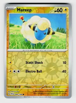 MTG, SV01: Scarlet & Violet Base Set, Mareep, reverseHolo, No.066/198, Common Li - Image 1