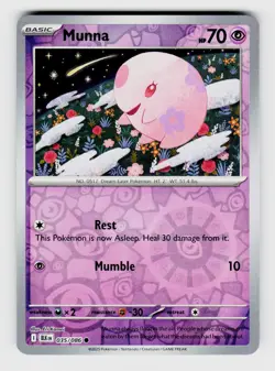 MTG, SV: Black Bolt, Munna, reverseHolo, No.035/086, Common Psychic - Image 1