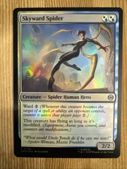 Skyward Spider - Foil - SPM - MTG - EN - NM - 0146 - Image 1