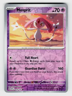 MTG, SV08: Surging Sparks, Mesprit -, reverseHolo, No.079/191, Common Psychic - Image 1