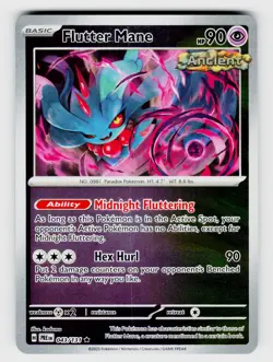 MTG, SV: Prismatic Evolutions, Flutter Mane, reverseHolo, No.043/131, Rare Psych - Image 1