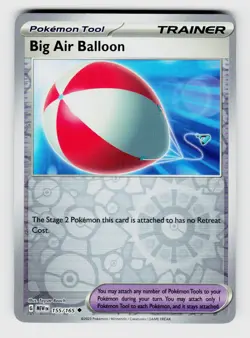 MTG, SV: Scarlet & Violet 151, Big Air Balloon, reverseHolo, No.155/165, Uncommo - Image 1